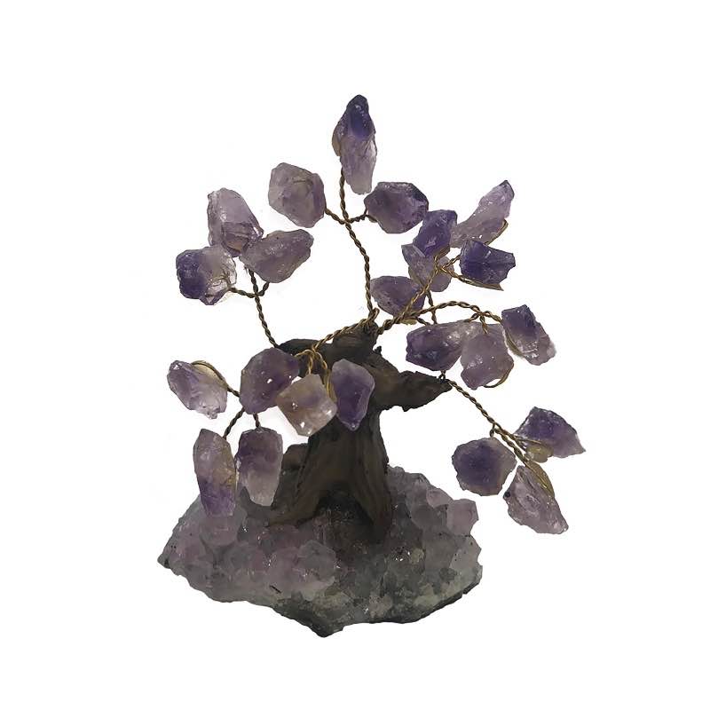 Gemstone Bonsai Tree, Small (Amethyst)